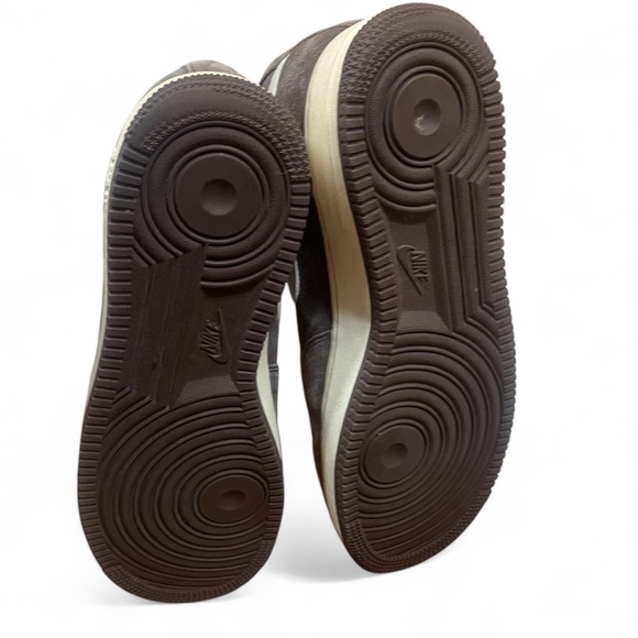 Nike AIr Force 1 Mid ‘07 QS Chocolate Brown suede men’s size 11 - Picture 8 of 10